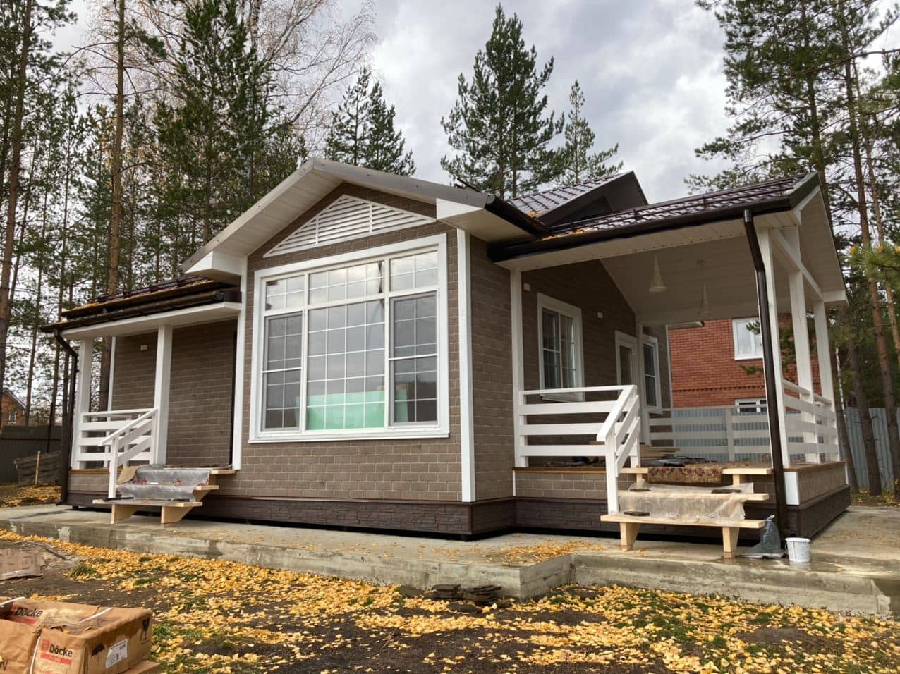 Проект каркасного Курчатовец 75 кв.м.