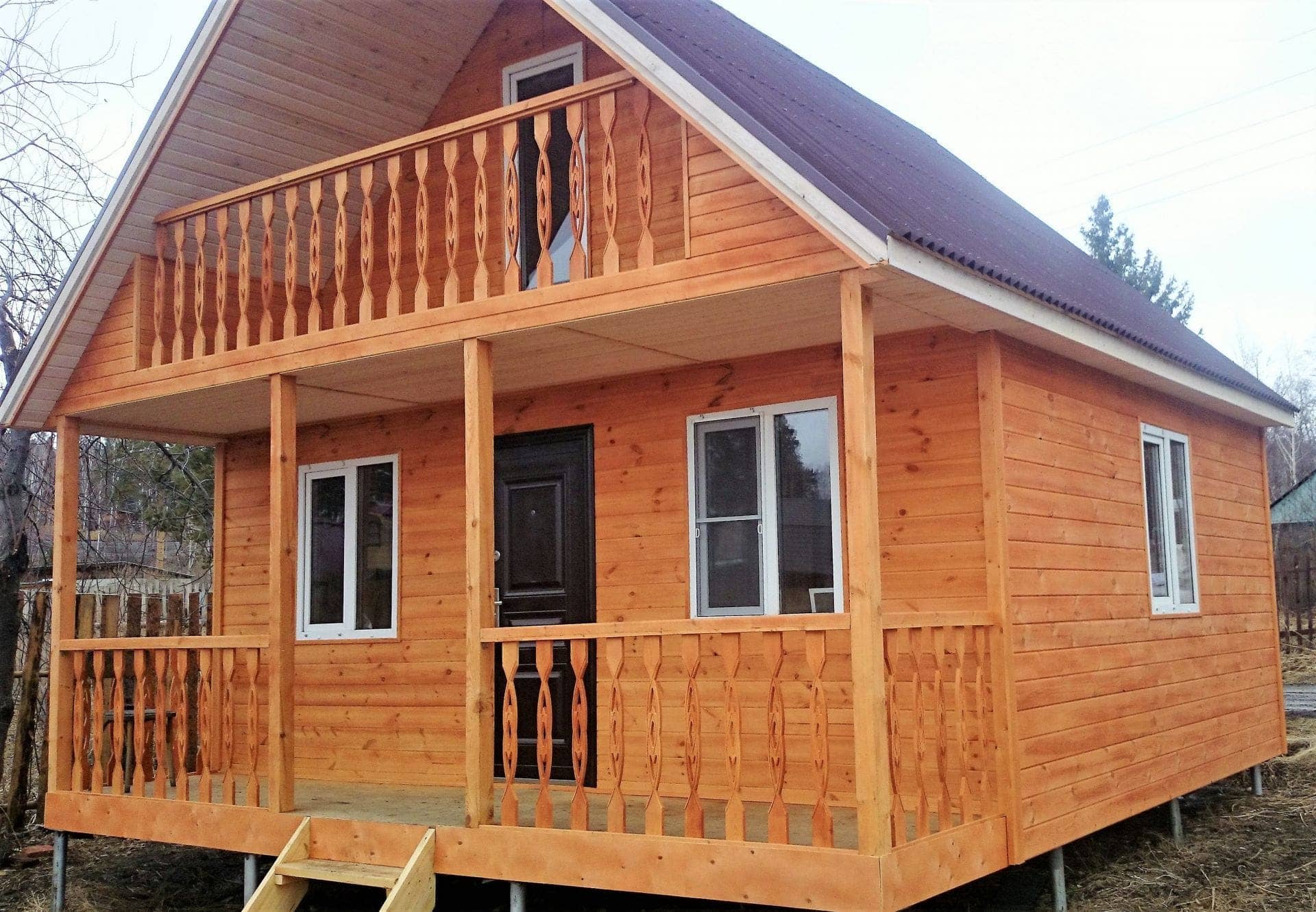 Каркасный дом, станция Рипус