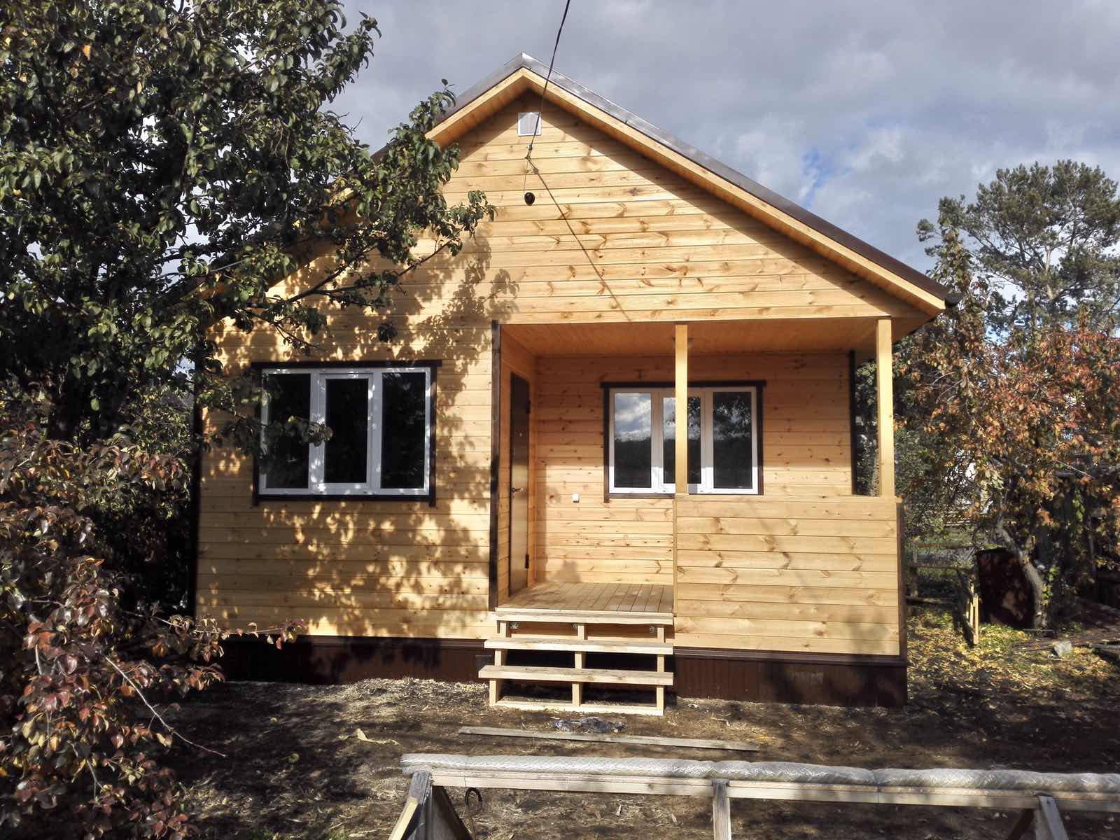 Каркасный дом, СНТ Любитель-2