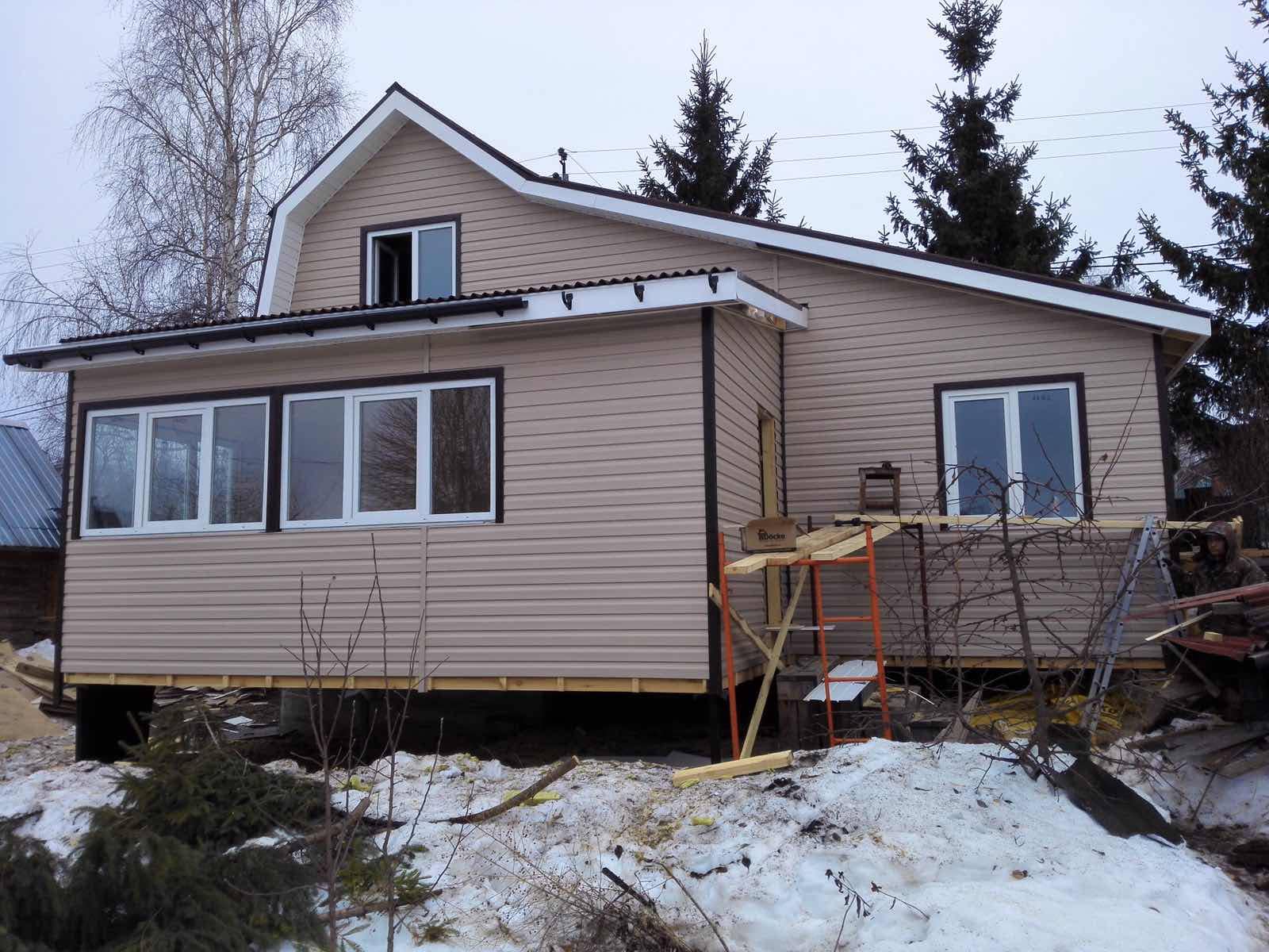 Каркасный дом, д.Непряхино