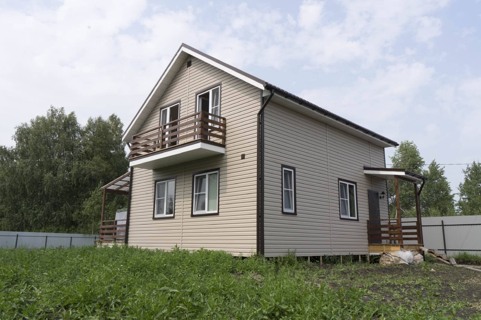 Каркасный дом, Журавли