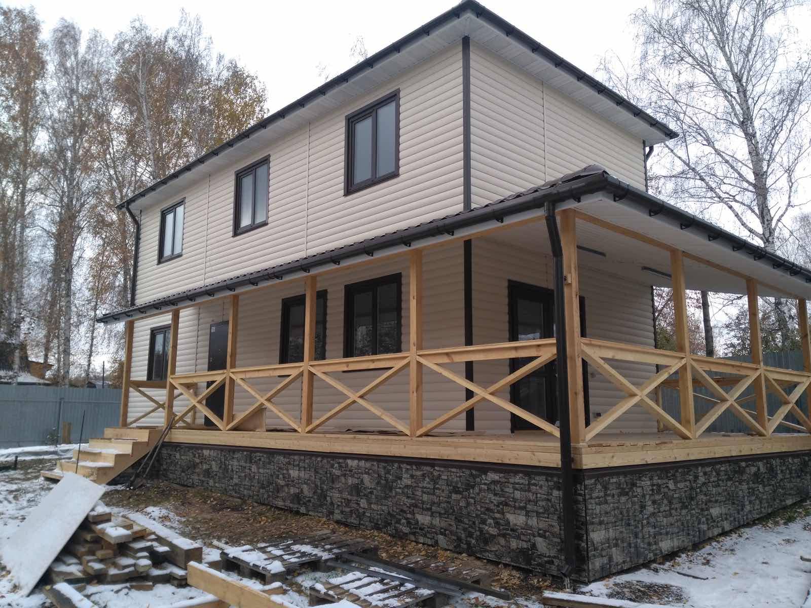 Каркасный дом, СНТ Янтарь