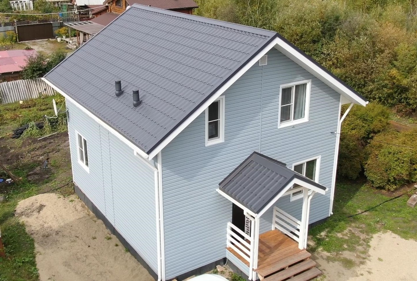 Каркасный дом, Малышево